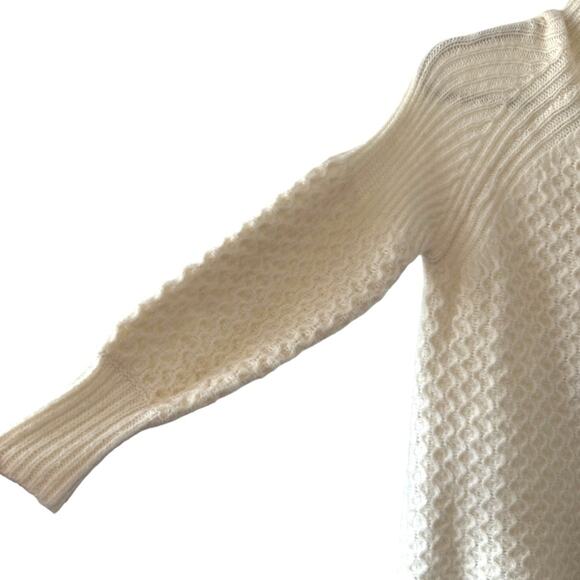 Anthropologie Alpaca Blend Textured Knit Sweater | Size Small ob1230226 - Picture 5 of 6